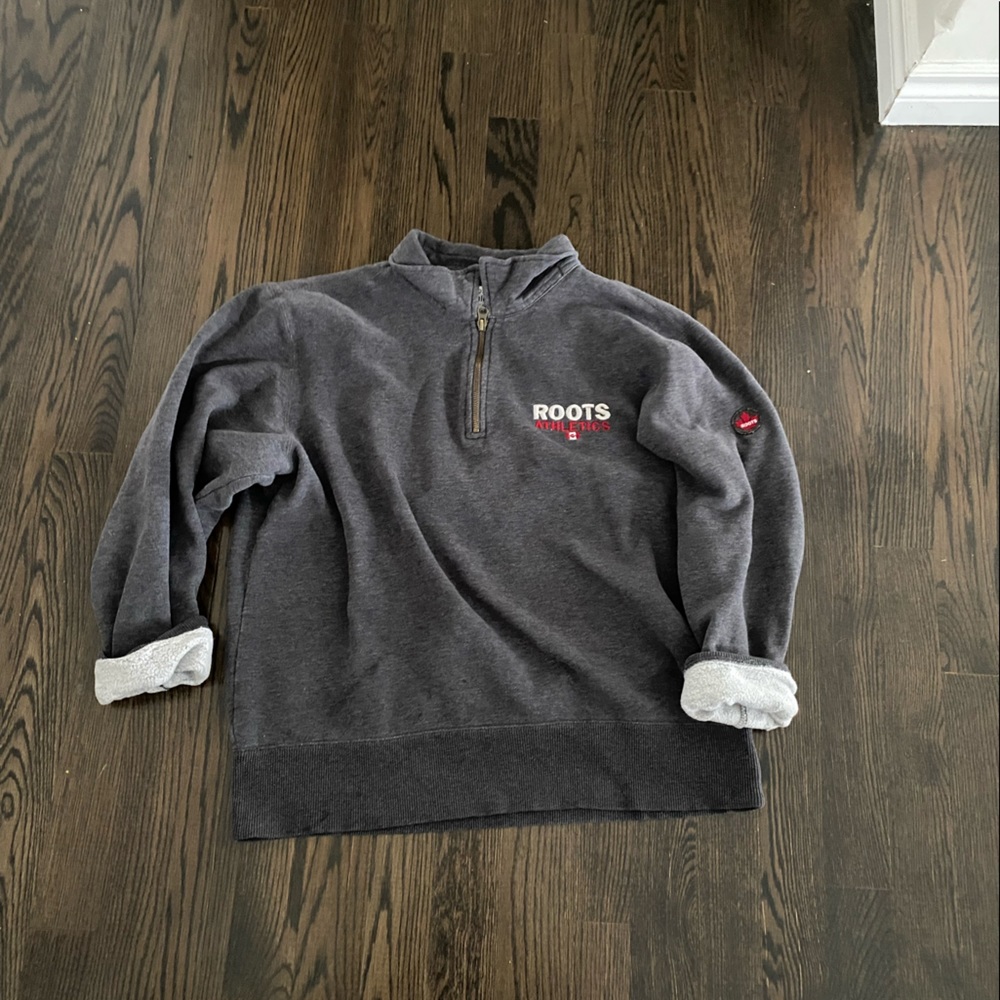roots athletics crew neck